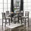 Furniture of America Milly CM3609PT-5PK 5 Pc. Counter Ht. Set IMAGE 1