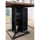  Furniture of America Dicarda CM3789BK-PT-TABLE Counter Ht. Table IMAGE 4