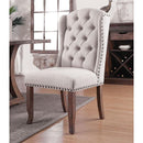  Furniture of America Gianna CM3829F-SCW-2PK Wingback Chair IMAGE 2