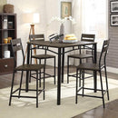  Furniture of America Westport CM3920PT-5PK 5 Pc. Counter Ht. Table Set IMAGE 3