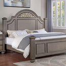  Color_Grey  Size_California King  -- Syracuse CM7129GY-CK-BED Cal.King Bed IMAGE 1