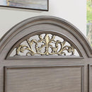  Color_Grey  Size_California King  -- Syracuse CM7129GY-CK-BED Cal.King Bed IMAGE 3