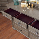  Color_Grey  Size_California King  -- Syracuse CM7129GY-CK-BED Cal.King Bed IMAGE 5