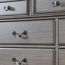  Color_Grey  Size_California King  -- Syracuse CM7129GY-CK-BED Cal.King Bed IMAGE 6