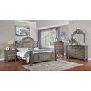  Color_Grey  Size_King  -- Syracuse CM7129GY-EK-BED E.King Bed IMAGE 2