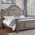  Color_Grey Size_Queen -- Syracuse CM7129GY-Q-BED Queen Bed IMAGE 1