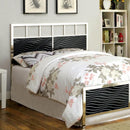  Color_Black/chrome Size_California King -- Calvin CM7131BK-CK Cal.King Bed IMAGE 4