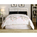  Color_Black/chrome Size_Full -- Furniture of America Calvin Panel Bed IMAGE 2