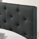  Color_Dark Grey  Size_Queen  -- Sybella CM7218DG-Q-BED Queen Bed IMAGE 3