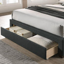  Color_Dark Grey  Size_Twin  -- Sybella CM7218DG-T-BED Twin Bed IMAGE 4
