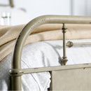  Color_Distressed Ivory Size_California King -- Haldus CM7502IV-CK Cal.King Bed IMAGE 2