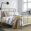  Color_Distressed Ivory Size_California King -- Haldus CM7502IV-CK Cal.King Bed IMAGE 3