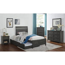  Color_Grey Size_Full -- Brogan CM7517GY-F-BED Full Bed IMAGE 2