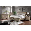  Size_Queen -- Wells CM7568Q-BED Queen Bed IMAGE 2