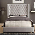  Color_Ivory Size_Queen -- Rosabelle CM7669IV-Q-BED Queen Bed IMAGE 1
