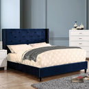  Furniture of America Anabelle King Bed CM7677NV-EK-BED-VN IMAGE 1