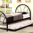  Color_Black Size_Full -- Rainbow CM7712BK-F Full Bed IMAGE 3