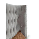  Color_Grey Size_California King -- Cayla CM7779GY-CK-BED-VN Cal.King Bed IMAGE 4
