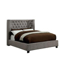  Color_Grey Size_California King -- Cayla CM7779GY-CK-BED-VN Cal.King Bed IMAGE 7