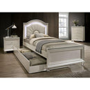  Size_Twin -- Furniture of America Allie Upholstered Panel Bed IMAGE 3