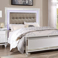 Color_White Size_California King -- Brachium CM7977WH-CK-BED Cal.King Bed IMAGE 1