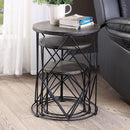  Furniture of America Madyson FOA-AC340WN-3A 3 Pc. Nesting Table IMAGE 1