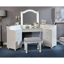  Furniture of America Tracie FOA-DK5686WH-PK Vanity Set IMAGE 2
