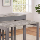  Furniture of America Whitehall FOA3544LG-PT Counter Ht. Table IMAGE 3