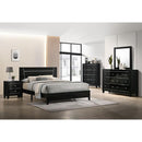  Color_Black Size_California King -- Magdeburg FOA7038BK-CK Cal.King Bed IMAGE 2