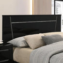  Color_Black Size_California King -- Magdeburg FOA7038BK-CK Cal.King Bed IMAGE 3