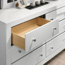  Color_White Size_California King -- Magdeburg FOA7038WH-CK Cal.King Bed IMAGE 6