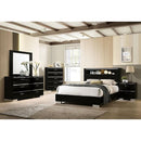  Size_California King -- Furniture of America Carlie Bookcase Bed IMAGE 2