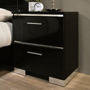  Size_California King -- Furniture of America Carlie Bookcase Bed IMAGE 4