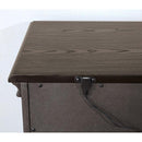  Color_Grey  Size_King  -- Pamphilos FOA7144GY-EK-BED E.King Bed IMAGE 4