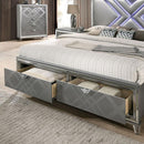  Color_Silver  Size_King  -- Emmeline FOA7147EK-BED E.King Bed IMAGE 5