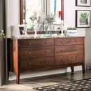  Furniture of America Willamette 6-Drawer Dresser FOA7601D-6D IMAGE 1