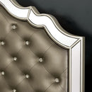  Size_California King -- Furniture of America Eliora Upholstered Panel Bed IMAGE 5