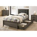  Size_Full -- Furniture of America Roanne Upholstered Panel Bed IMAGE 3