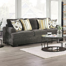  Furniture of America Taliyah Stationary Fabric Sofa SM3080-SF IMAGE 1