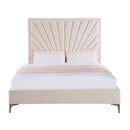  Size_Queen -- Acme Furniture Faiz Upholstered Panel Bed IMAGE 3