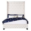 Acme Furniture Fabrice King Upholstered Panel Bed BD00964EK IMAGE 3