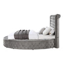  Size_King -- Acme Furniture Gaiva Upholstered Panel Bed with Storage IMAGE 4