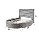  Size_Queen -- Gaiva BD00967Q Queen Bed with Storage IMAGE 9