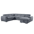  Acme Furniture Hanley LV00968 Sectional Sofa IMAGE 1