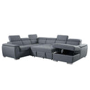  Acme Furniture Hanley LV00968 Sectional Sofa IMAGE 5