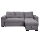  Acme Furniture Jacop LV00969 Sectional Sofa IMAGE 2
