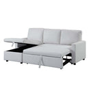  Acme Furniture Hiltons LV00971 Sectional Sofa with Sleeper & Storage IMAGE 5