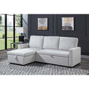  Acme Furniture Hiltons LV00971 Sectional Sofa with Sleeper & Storage IMAGE 7