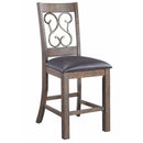  Acme Furniture Raphaela DN00986 Counter Height Chair IMAGE 2