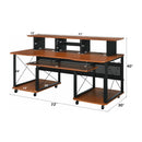  Acme Furniture Megara OF00988 Music Desk IMAGE 9
